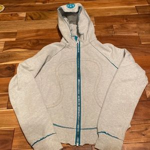 Lululemon asymmetrical scuba sweatshirt
